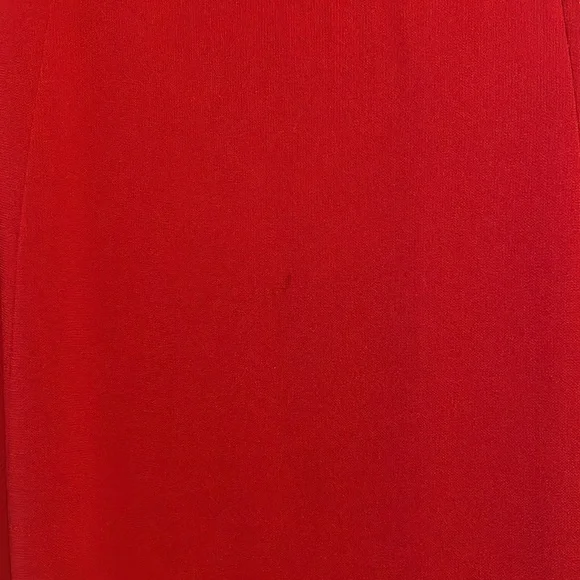 Badgley Mischka VINTAGE RED jersey gown size 8 - Picture 7 of 15